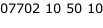 07702 10 50 10